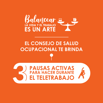 3 pausas activas para hacer durante el teletrabajo (pausas activas - 01)