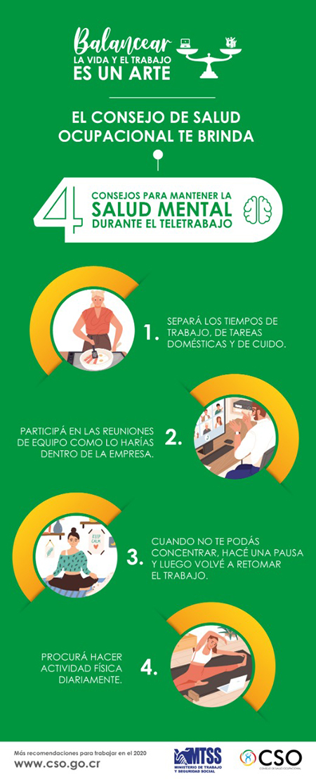 CONSEJOS DE SALUD EN EL TELETRABAJO