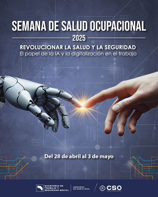 Afiche principal de la semana de salud ocupacional 2025