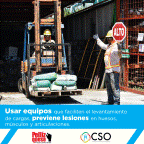 Equipos que faciliten el levantamiento de cargas